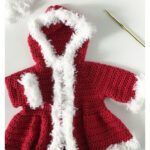 Christmas Baby Sweater Free Crochet Pattern