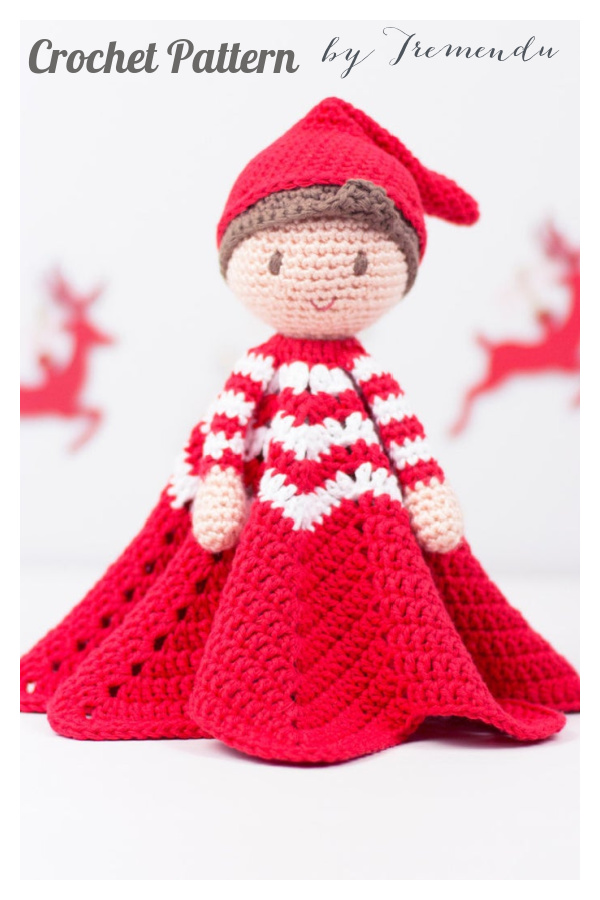 Christmas Elf lovey Crochet Pattern