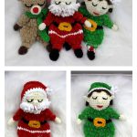 Christmas Holiday Baby Lovey Crochet patterns