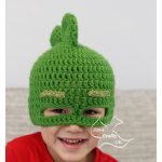 Gekko Mask Hat Free Crochet Pattern