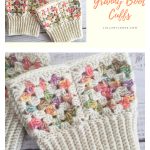 Granny Boot Cuffs Free Crochet Pattern