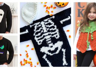 Halloween Sweater Free Crochet Pattern