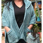 How to Crochet Juliette Hooded Pocket Shawl Video Tutorial