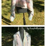 Ivy Hooded Pocket Shawl Crochet Pattern