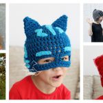 Kids Mask Hat Free Crochet Pattern and Paid