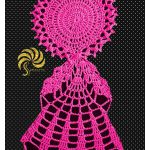 Lady Snowflake Doily Free Crochet Pattern