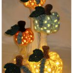 Lighted Granny Pumpkins Crochet Pattern