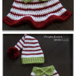 Little Elf Hat & Skirt Crochet Pattern