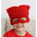 Owlette Mask Hat Free Crochet Pattern