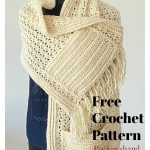 Pocket Shawl Free Crochet Pattern