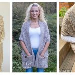 Pocket Shawl Free Crochet Pattern