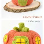 Pumpkin House Amigurumi Crochet Pattern