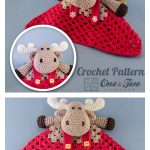 Reindeer Moose Lovey Crochet Pattern