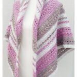 What You Love Triangle Shawl Free Crochet Pattern