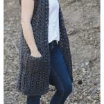 York Sleeveless Cardigan Crochet Pattern