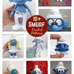 10+ Adorable Smurf Crochet Patterns