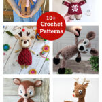 10+ Amigurumi Christmas Reindeer Crochet Patterns