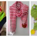 10+ Christmas Scarf Crochet Patterns