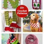 10+ Christmas Scarf Crochet Patterns