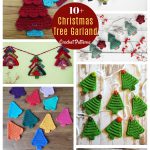 10+ Christmas Tree Garland Crochet Patterns