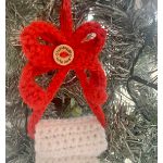 2020 Christmas Toilet Paper Ornament Free Crochet Pattern