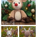 Amigurumi Dash the Deer Free Crochet Pattern