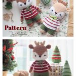 Amigurumi Reindeer Crochet Pattern