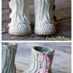 Baby Wrap Boot Crochet Pattern