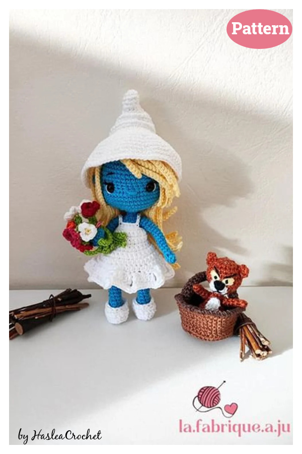 Bloumette Amigurumi Doll Crochet Pattern