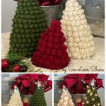 Bobble Stitch Christmas Tree Free Crochet Pattern