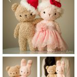 Boucle Bear and Bunny Free Crochet Pattern