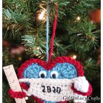 Christmas 2020 Ornament Free Crochet Pattern