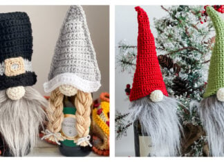 Christmas Bottle Topper Free Crochet Patterns