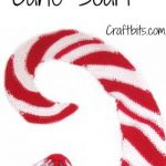 Christmas Candy Cane Scarf Free Crochet Pattern