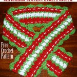 Christmas Scarf Free Crochet Pattern