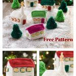 Christmas Village Free Crochet Pattern