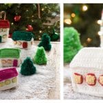 Christmas Village Free Crochet Pattern