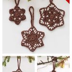 Gingerbread Stars Free Crochet Pattern