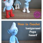 How to Crochet Amigurumi Papa Smurf