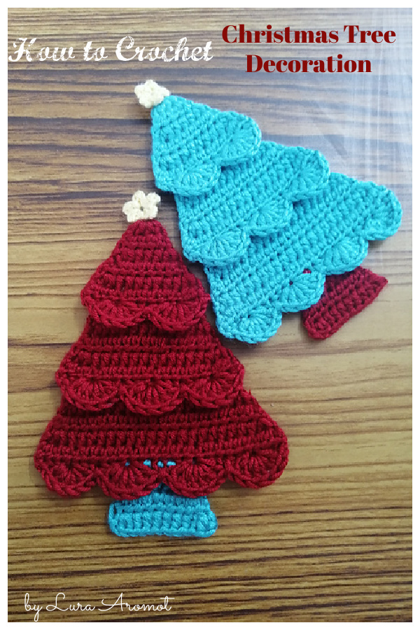 How to Crochet Christmas Tree Decoration