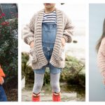 Kids Cardigan Free Crochet Patterns