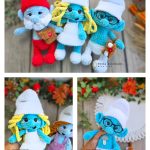 My Blue Family Amigurumi Crochet Pattern
