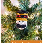 Nutcracker Christmas Ornament Crochet Pattern