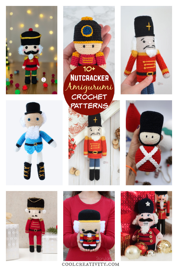 Nutcracker Soldier Crochet Patterns
