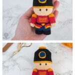 Nutcracker the Royal Soldier Amigurumi Free Crochet Pattern