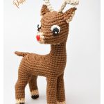 Rudolph The Red-Nosed Reindeer Crochet Pattern