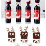 Santa Bottle Topper Free Crochet Pattern