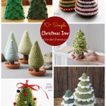 10+ Simple Christmas Tree Crochet Patterns