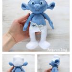 Smurf Amigurumi Free Crochet Pattern