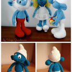Smurfs Free Crochet Pattern